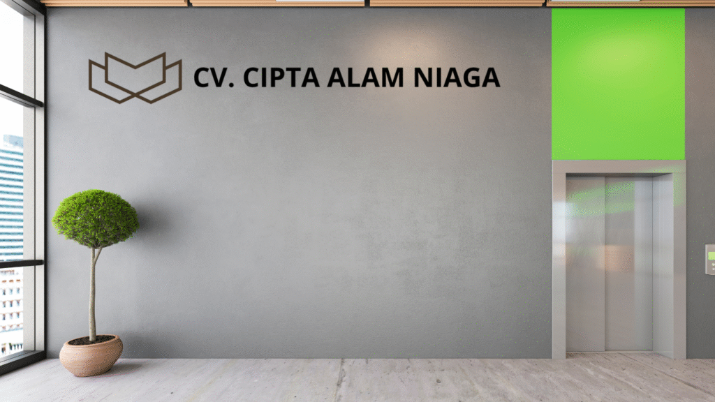 Mengapa memilih CV Cipta Alam Niaga