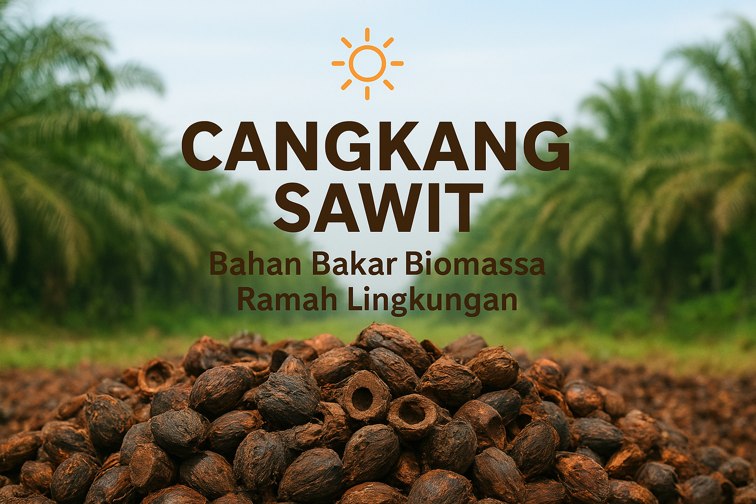 Cangkang Sawit – Bahan Bakar Biomassa Ramah Lingkungan