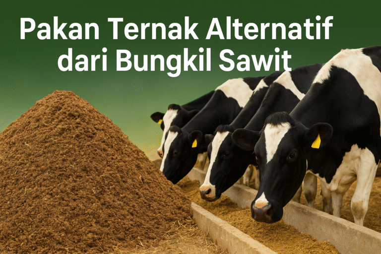 Pakan Ternak Alternatif dari Bungkil Sawit – Nutrisi Tinggi, Ekonomis, dan Ramah Lingkungan